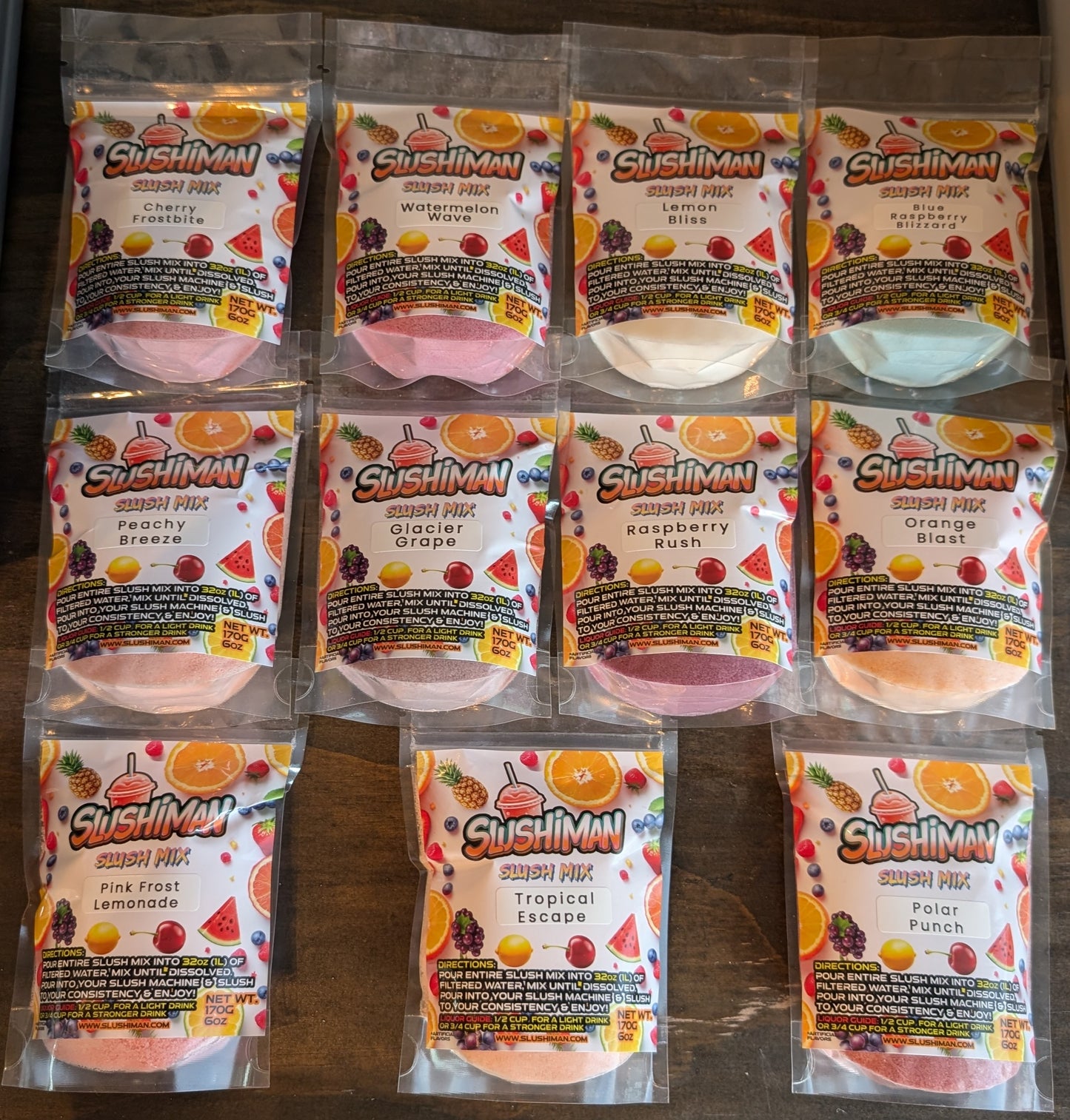 Slushiman Sample Pack!