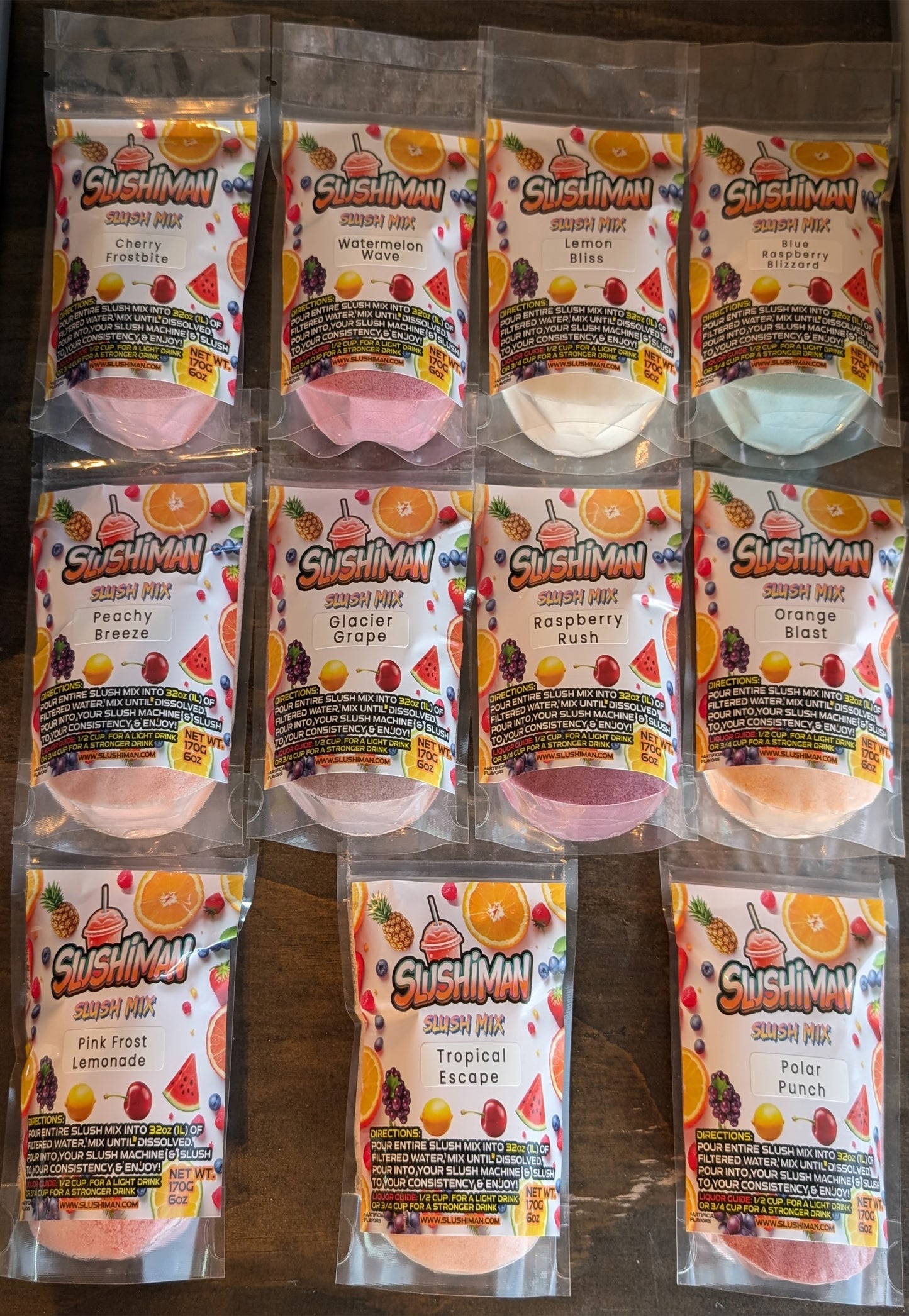 Slushiman Sample Pack!