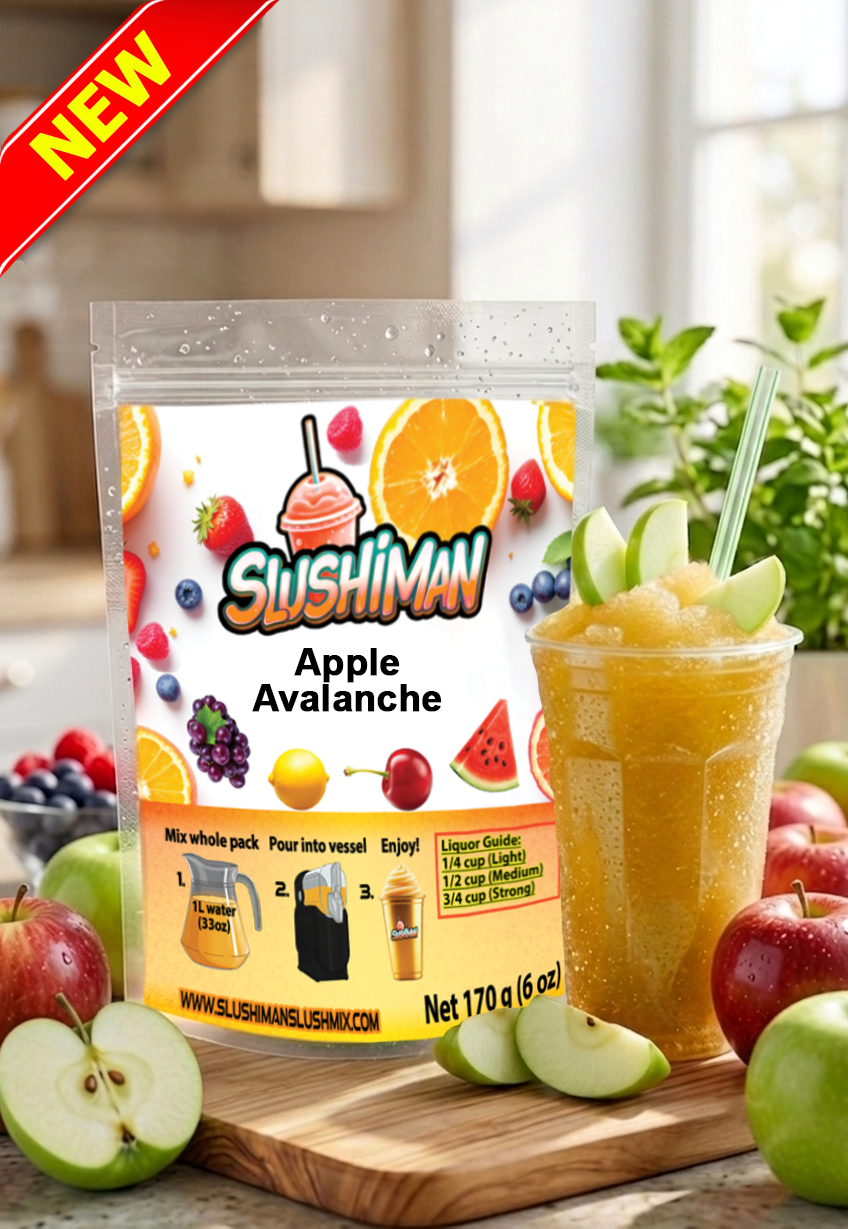 Slushiman - Apple Avalanche - Premium Slushy Powder Mix