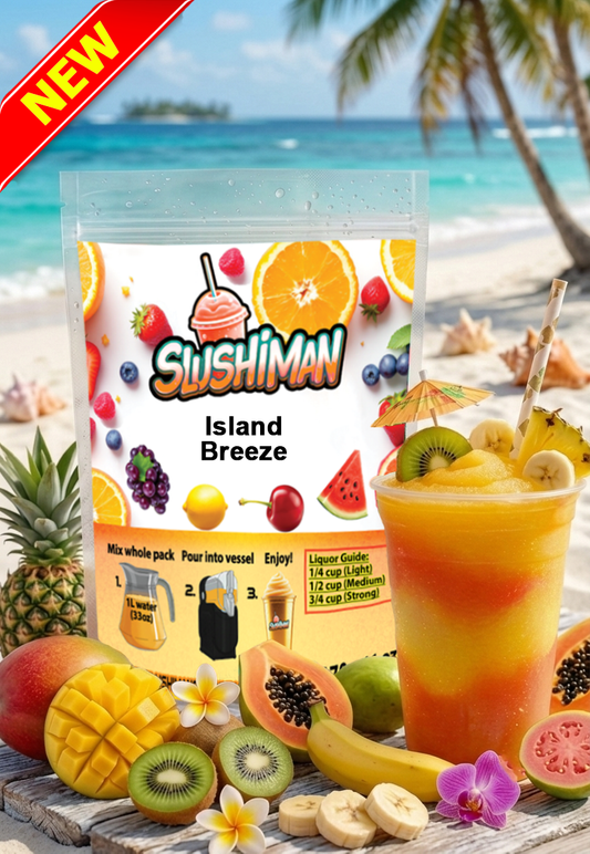 Slushiman - Island Breeze - Premium Slushy Powder Mix