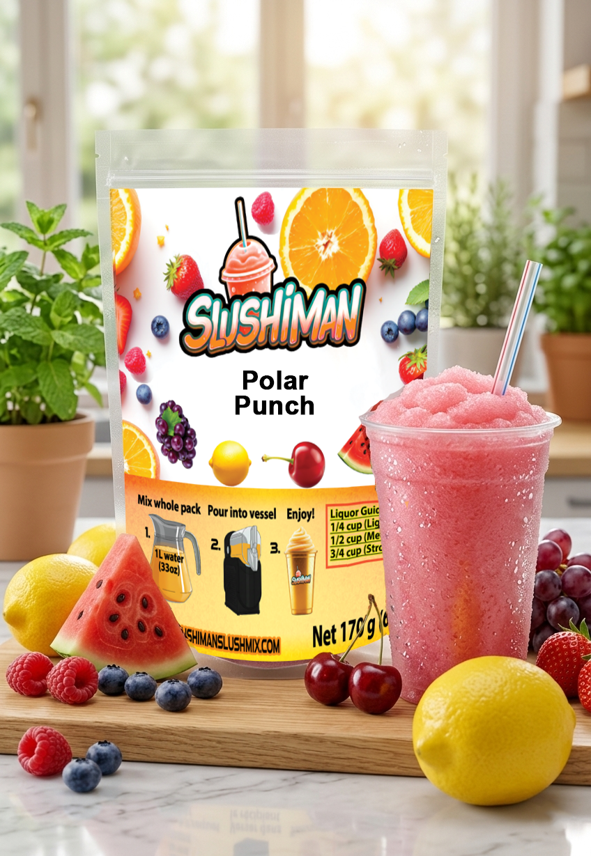 Slushiman - Polar Punch - Premium Slushy Powder Mix