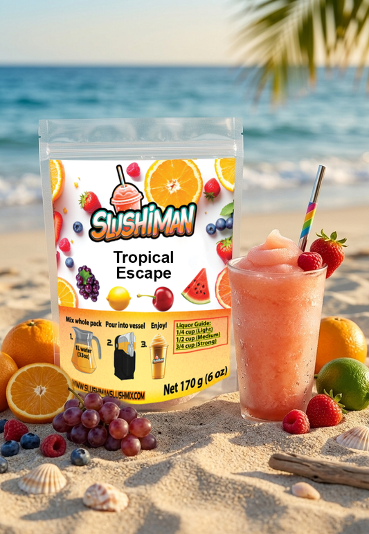 Slushiman - Tropical Escape - Premium Slushy Powder Mix