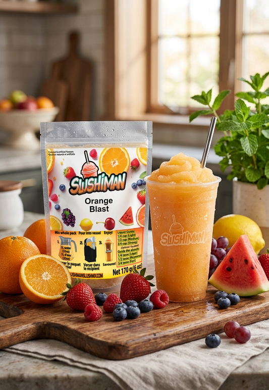 Slushiman - Orange Blast - Premium Slushy Powder Mix