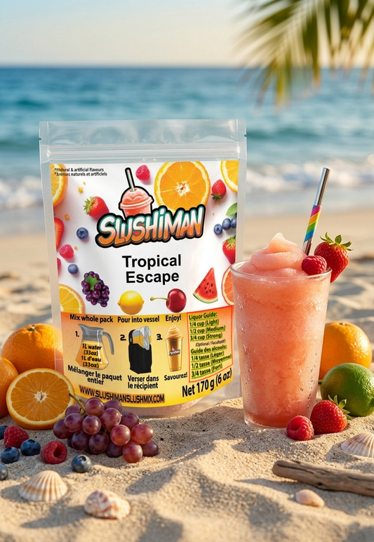 Slushiman - Tropical Escape - Premium Slushy Powder Mix